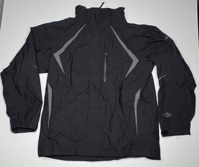 Columbia Titanium Omni Tech Y14/16 Black  Snow Rain Jacket Waterproof Breathable