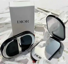 Dior New CD Logo Makeup Mirror with Phone Holder Stand Dual Mirror 3M