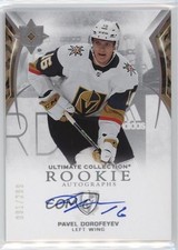 2021 Upper Deck Ultimate Collection Rookies /299 Pavel Dorofeyev #133 Auto 0a7v