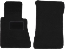 Fußmatten Automatten Vorne Velours Schwarz für Mercedes W123 1975-1986