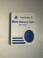 Official OEM Sony Playstation 2 PS2 Memory Card 8MB Magic Gate Nyko AUTHENTIC