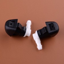 2x Front Windshield Wiper Sprayer Washer Nozzle Fit For Honda Pilot MK2 2009-15