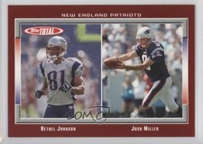 2006 Topps Total Total Red Bethel Johnson Josh Miller #28 0r5