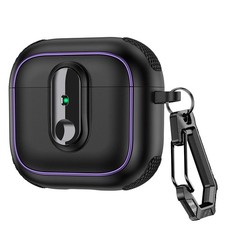 Case for AirPods Pro3 2/AirPods 4 3 2 Secure Lock Shockrpood Cover with Keychain