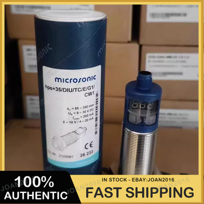 New Original Microsonic Hps+35/DIU/TC/E/G1/CW1 Ultrasonic Sensor