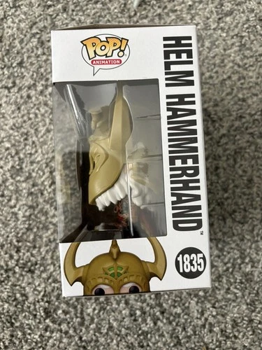 FUNKO POP ! HELM HAMMERHAND 1835 THE WAR OF THE ROHIRRIM POP ANIMATION DB10