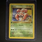 Pokémon Paras 1st Edition Base Set 59/64 Common Regular Basic 40 HP Ken Sugimori