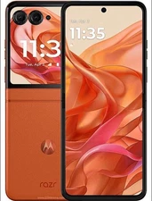 Motorola razor 2024 -Brand New-Spritz Orange-256gb-Cricket wireless