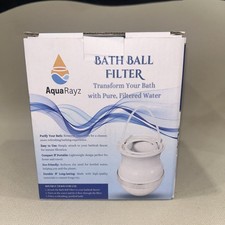 Bath Ball Filter Bathtub Water Filter  Perfect For Home And Travel  AquaRayz