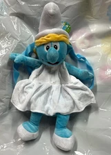The Smurfs 18'' Smurfette Plush Backpack New With Tag