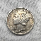 1924-D Mercury Dime 90% Silver Ten Cent Denver 10c US Coin - BETTER DATE!