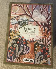 Gibsons Frosty Fauna 3x 500 Piece Jigsaws winter scenery Lee Foster Wilson