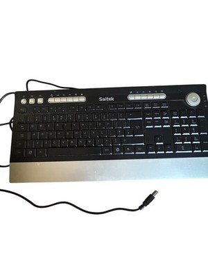 Saitek Eclipse Slimline Wired Keyboard Multimedia USB