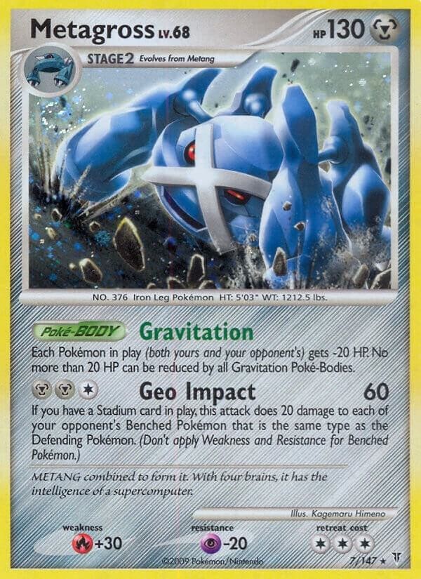 Pokemon TCG: Metagross Holo (Supreme Victors) 7/147