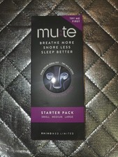 Rhinomed Mute Nasal Dilator Snore Reduction Anti-Snoring Trial Pack S/M/L Sealed