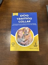 Dog Training Collar, 3 Modes 2600Ft Remote IPX7 Waterproof Rechargeable