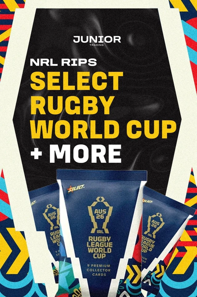 NRL PRE GRAND FINAL  - SELECT RUGBY WORLD CUP HOBBY + NRL BRILLIANCE 