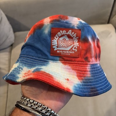 Milkcrate Athletics NYC - Tie Dye Bucket Hat - Skate Streetwear - Large / XL