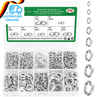 510 Stk Unterlegscheiben Set, Federringe, SpiralföRmige Federscheiben, Unterlegs