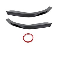 Flaps Spoiler SET Sport-Performance Schwarz Glanz Passt FüR BMW G20 G21 M-Paket