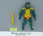 Mer-Man 100% Complete He-Man Masters of the Universe MOTU 1982 Mattel Vintage