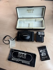 【純正ケース付】OLYMPUS XA2 + A11フラッシュ セット 純正ケース付】OLYMPUS XA2 + A11フラッシュ セット Olympus Xa2 Case