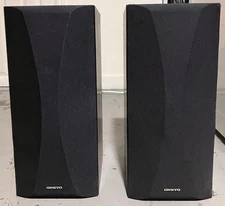 Onkyo SKF-200F 8ohm 100w Bookshelf Speaker Pair, Tested And Working