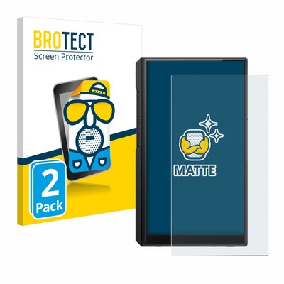 2x Schutzfolie Matt für FiiO M11s Displayschutz Antireflektierend