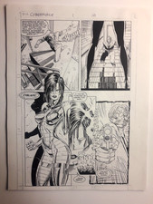 Cyber Force : Original Editor's Storyboard Art Prints  Page 10  From Issue# 1