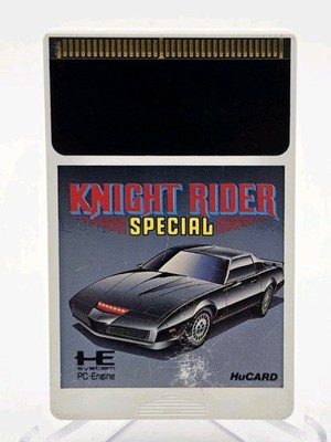 KNIGHT RIDER PC Engine PCE Japanese Import Hu Card US SELLER