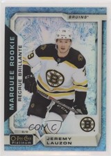 2018 O-Pee-Chee Platinum Marquee Rookies Arctic Freeze 41/79 Jeremy Lauzon 3vx