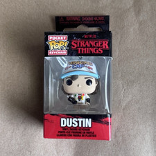 Funko Pocket Pop Keychain Stranger Things Dustin Vinyl Figure Keyring