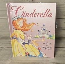 Vtg Cinderella Pop-Up Fairy Tale Book By Mattew Reinhart Collectible Childs Book