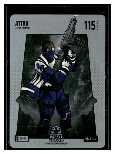 Bo Jackson Battle Arena #SBF-28 Attak Dak Prescott Silver Steel