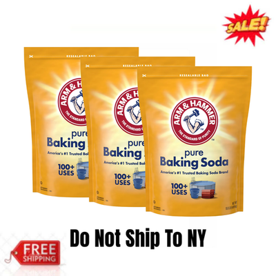 #ad #ad Pure Baking Soda for Baking Cleaning amp; Deodorizing Pool 10.8 lb Bag 3 Pack $26.99