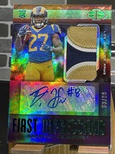 2019 Panini Illusions - First Impressions Auto/patch “RS” Off Nameplate 80/99
