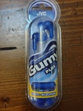 JVC Gumy PLUS HA-FX5 In-Ear Headphones - purple/blue color