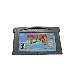 Donkey Kong Country 3 Nintendo Game Boy Advance Authentic Saves GBA Video Game