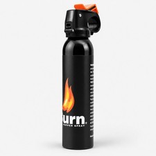 BURN Pepper Spray 10 fl oz Heavy Duty Fogger Police Strength Home Defense