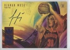 2018 Panini Court Kings Fresh Paint Sapphire 24/25 Dzanan Musa #FP-DZM Auto nd3