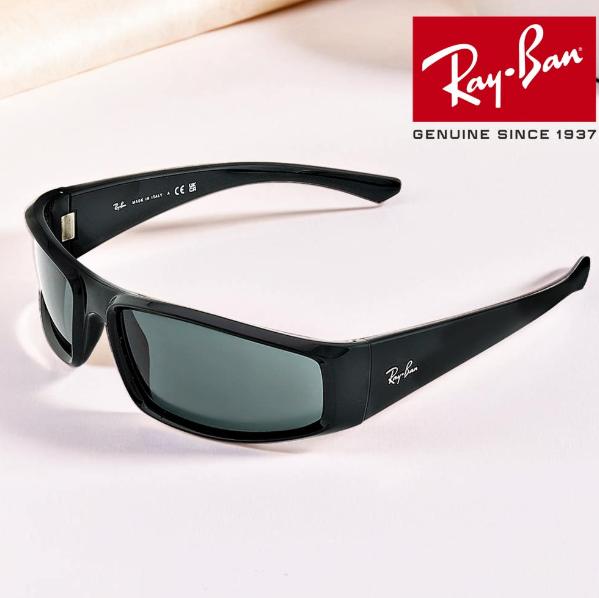 BLACKPINK Jennie Ray-Ban RB4335 Wraparound Sunglasses Authentic