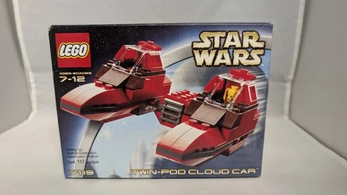 LEGO Star Wars: Twin-Pod Cloud Car (7119) NEW, SEALED, and RARE! - Box is Taped