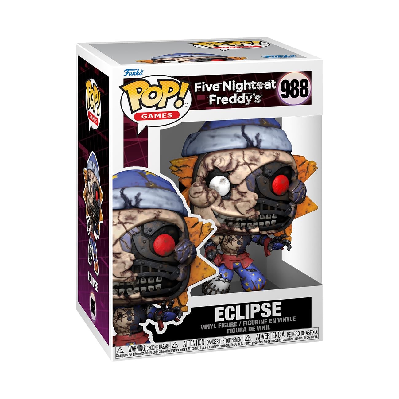 Funko Pop! Games: Five Nights At Freddy'S: Ruin - Eclipse - FNAF - Figura de Vin