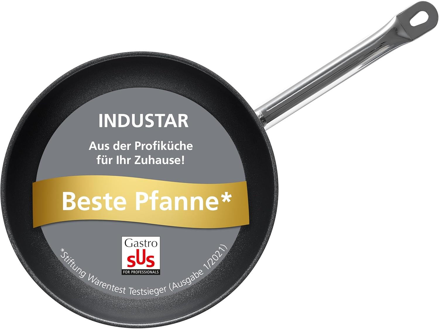 Schulte-Ufer Gastrosus Bratpfanne Industar Mit DIAMAS Pro Beschichtung, Testsieg