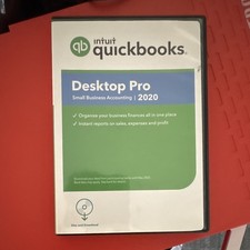 Intuit QuickBooks Desktop Pro 2020 Accounting for Windows CD needs license