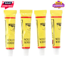 4PCS Rubber Solution Cement Puncture Glue Repair Bike Tyre Bicycle Hole Tire New