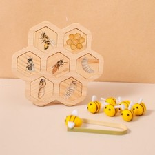 Giocattolo di legno  Gioco Ape Ordinamento Giocattolo di abbinamento Eveloping