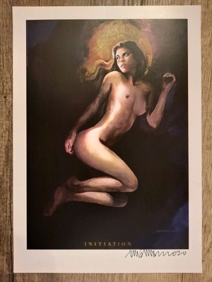 TIMO WUERZ - Initiation - Signed Print - Lithografie, signiert