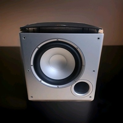 Polk Audio PSW10 100 Watts Powered Subwoofer Black/Silver