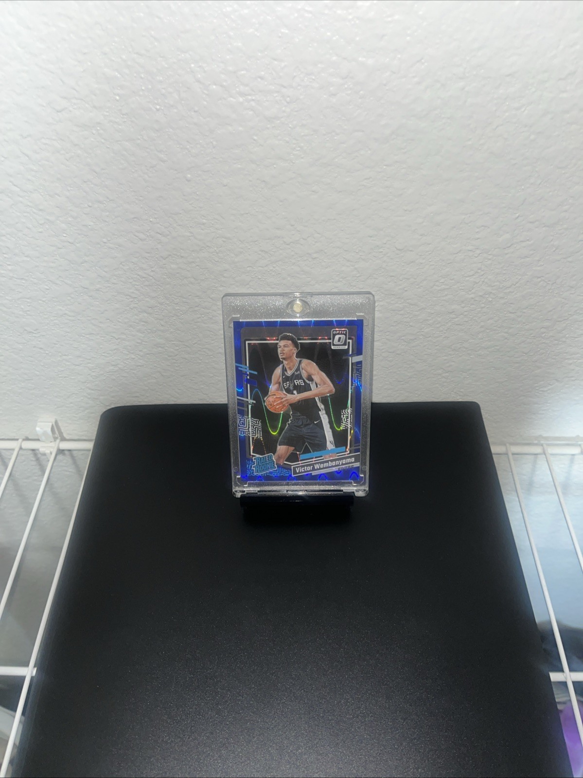 2023-24 Panini Donruss Optic - Rated Rookie Victor Wembanyama Blue Seismic /249 